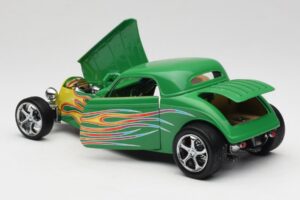 Ford Coupe Grün mit Feuer Road Signature 1:18 30109 Druckguss — Bild 5 von 8