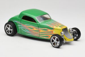 Ford Coupe Grün mit Feuer Road Signature 1:18 30109 Druckguss — Bild 6 von 8
