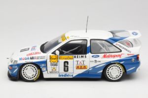 Ford Escort RS Cosworth Mobil 1 #6 F. Delecour / D. Grataloup Rally Monte Carlo Winner 1994 UT Models 1:18 180948106 Druckgus — Bild 4 von 8