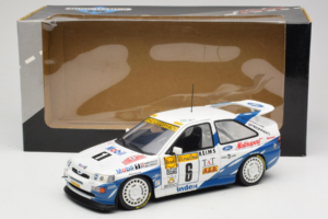Ford Escort RS Cosworth Mobil 1 #6 F. Delecour / D. Grataloup Rally Monte Carlo Winner 1994 UT Models 1:18 180948106 Druckgus — Bild 8 von 8