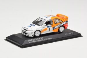 Ford Escort WRC #5 C. Sainz / L. Moya WRC 1997 Minichamps 1:43 430978705 Druckguss — Bild 2 von 4