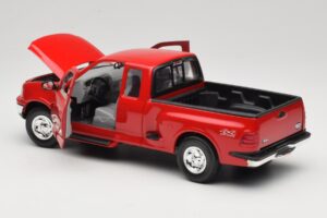 Ford F-150 Flareside SuperCab Rot Mira 1:18 6217 Druckguss — Bild 5 von 8