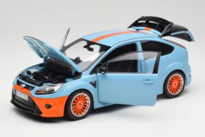 Ford Focus RS LM Classic Edition Gulf 1968 Ford GT40 Tribute Minichamps 1:18 100080068 Druckguss — Bild 2 von 8