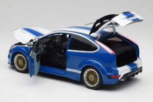 Ford Focus RS Mk2 LM Classic Blau Capri RS2600 Tribute Minichamps 1:18 100080072 Druckguss — Bild 5 von 8
