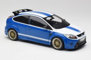 Ford Focus RS Mk2 LM Classic Blau Capri RS2600 Tribute Minichamps 1:18 100080072 Druckguss — Bild 6 von 8