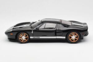 Ford GT Schwarz Mit Weißen Streifen AUTOart 1:18 73023 Druckguss — Bild 4 von 8