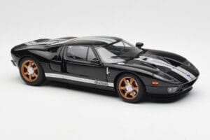 Ford GT Schwarz Mit Weißen Streifen AUTOart 1:18 73023 Druckguss — Bild 6 von 8
