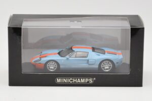 Ford GT Gulf Minichamps 1:43 400084202 Druckguss — Bild 4 von 4