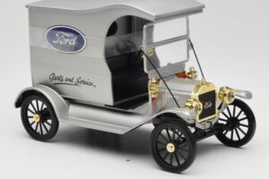 Ford Model T Delivery Truck Silber Eagle Collectibles 1:18 430600 Druckguss — Bild 4 von 6