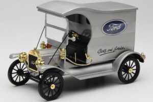 Ford Model T Delivery Truck Silber Eagle Collectibles 1:18 430600 Druckguss