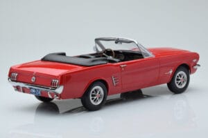 Ford Mustang Cabriolet Rot Norev 1:18 182810 Druckguss — Bild 2 von 6