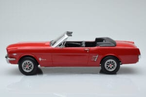 Ford Mustang Cabriolet Rot Norev 1:18 182810 Druckguss — Bild 3 von 6