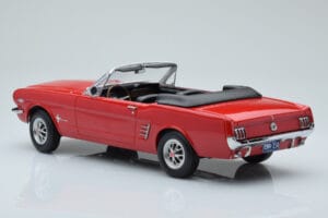 Ford Mustang Cabriolet Rot Norev 1:18 182810 Druckguss — Bild 5 von 6