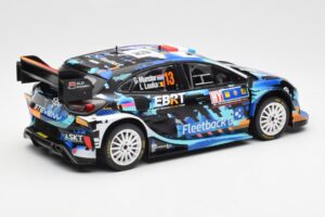 Ford Puma Rally1 #13 G. Munster / L. Louka Rally Central Europe 2023 IXO 1:18 18RMC188 Druckguss — Bild 2 von 6