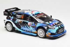 Ford Puma Rally1 #13 G. Munster / L. Louka Rally Central Europe 2023 IXO 1:18 18RMC188 Druckguss — Bild 4 von 6