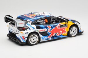 Ford Puma Rally1 WRC #16 A. Fourmaux / A. Coria Rally Monte Carlo 2024 IXO 1:18 18RMC198 Druckguss — Bild 2 von 6