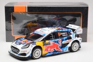 Ford Puma Rally1 WRC #16 A. Fourmaux / A. Coria Rally Monte Carlo 2024 IXO 1:18 18RMC198 Druckguss — Bild 6 von 6