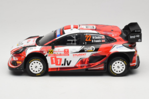 Ford Puma Rally1 WRC #22 M-Sport Ford World Rally Team M. Sesks / R. Francis Rally Poland 2024 IXO 1:18 18RMC215 Druckguss — Bild 3 von 6