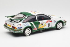 Ford Sierra RS Cosworth #8 D. Auriol / B. Occelli Rally Tour de Corse 1988 AUTOart 1:18 88812 Druckguss — Bild 3 von 8