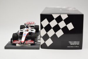 Haas VF-22 #20 K. Magnussen British GP 2022 Minichamps 1:18 117221020 Druckguss — Bild 6 von 6