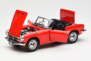 Honda S800 Roadster Rot AUTOart 1:18 73276 Druckguss — Bild 2 von 8