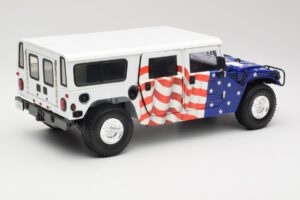 Hummer H1 AM General Gore-Lieberman Humvee America Exoto 1:18 1807 Druckguss — Bild 3 von 8