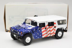 Hummer H1 AM General Gore-Lieberman Humvee America Exoto 1:18 1807 Druckguss — Bild 8 von 8