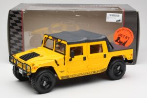 Hummer H1 Soft Top Gelb Maisto 1:18 56041 Druckguss — Bild 8 von 8