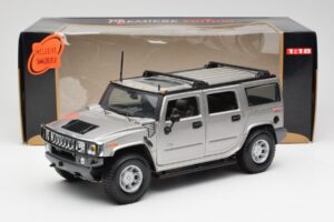 Hummer H2 Silber Maisto 1:18 7449569 Druckguss — Bild 8 von 8
