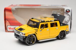 Hummer H2 SUT Concept Gelb Maisto 1:18 31067 Druckguss — Bild 8 von 8