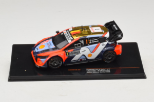 Hyundai i20 N Rally1 #1 T. Neuville / M. Wydaeghe Rally Monte Carlo 2025 IXO 1:43 RAM973C Druckguss