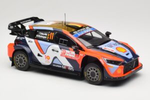 Hyundai i20 N Rally1 #11 Hyundai Shell Mobis WRT T. Neuville / M. Wydaeghe Rally Poland 2024 IXO 1:18 18RMC214 Druckguss — Bild 3 von 6