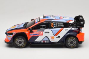 Hyundai i20 N Rally1 #8 Hyundai Shell Mobis WRT O. Tanak / M. Jarveoja Rally Chile 2024 IXO 1:18 18RMC223 Druckguss — Bild 3 von 6
