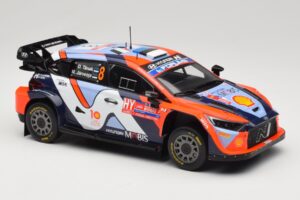 Hyundai i20 N Rally1 #8 Hyundai Shell Mobis WRT O. Tanak / M. Jarveoja Rally Chile 2024 IXO 1:18 18RMC223 Druckguss — Bild 4 von 6