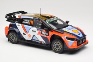 Hyundai i20 N Rally1 WRC Hybrid #11 T. Neuville / M. Wydaeghe Safari Rally Kenya 2024 IXO 1:18 18RMC208 Druckguss — Bild 4 von 6