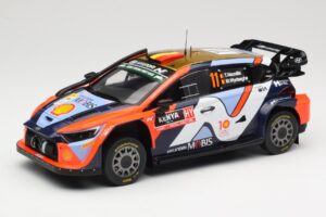 Hyundai i20 N Rally1 WRC Hybrid #11 T. Neuville / M. Wydaeghe Safari Rally Kenya 2024 IXO 1:18 18RMC208 Druckguss