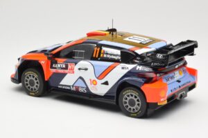 Hyundai i20 N Rally1 WRC Hybrid #11 T. Neuville / M. Wydaeghe Safari Rally Kenya 2024 IXO 1:18 18RMC208 Druckguss — Bild 5 von 6