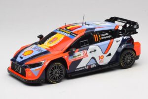 Hyundai i20 N Rally1 #11 T. Neuville / M. Wydaeghe Rally Japan WRC World Champion 2024 IXO 1:18 18RMC228 Druckguss