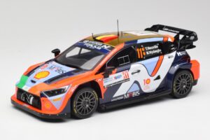 Hyundai i20 N Rally1 #11 T. Neuville / M. Wydaeghe Rally Croatia 2024 IXO 1:18 18RMC203 Druckguss