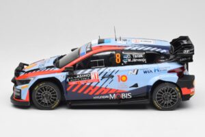 Hyundai i20 N Rally1 WRC #8 O. Tänak / M. Järveoja Rally Monte Carlo Night Version 2024 IXO 1:18 18RMC195 Druckguss — Bild 3 von 6