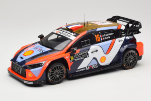 Hyundai i20 N WRC #16 A. Fourmaux / A. Coria Rally Monte Carlo 2025 IXO 1:18 18RMC230A Druckguss