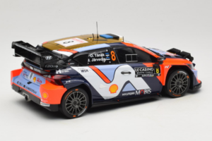 Hyundai i20 N WRC #16 A. Fourmaux / A. Coria Rally Monte Carlo Night Version 2025 IXO 1:18 18RMC230B Druckguss — Bild 2 von 6