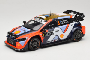 Hyundai i20 N WRC #16 A. Fourmaux / A. Coria Rally Monte Carlo Night Version 2025 IXO 1:18 18RMC230B Druckguss