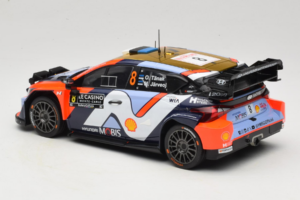 Hyundai i20 N WRC #16 A. Fourmaux / A. Coria Rally Monte Carlo Night Version 2025 IXO 1:18 18RMC230B Druckguss — Bild 5 von 6