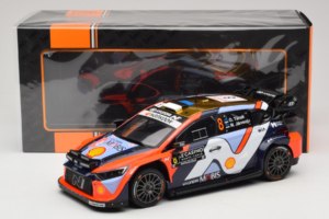 Hyundai i20 N WRC #16 A. Fourmaux / A. Coria Rally Monte Carlo Night Version 2025 IXO 1:18 18RMC230B Druckguss — Bild 6 von 6