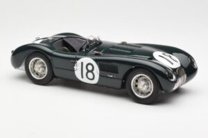 Jaguar C-Type #18 T. Rolt / D. Hamilton 24 Hours of Le Mans Winner 1953 CMC 1:18 M-195 Druckguss — Bild 4 von 6