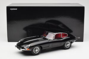 Jaguar E-Type 3.8 Series 1 Schwarz Kyosho 1:18 08954BK Druckguss — Bild 8 von 8