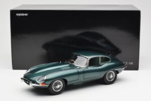 Jaguar E-Type 3.8 Series 1 Dunkelgrün Kyosho 1:18 08954DG Druckguss — Bild 8 von 8