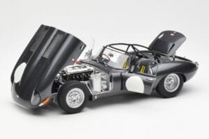 Jaguar E-Type Series 1 Coupe Lightweight Dunkelgrau AUTOart 1:18 73647 Druckguss — Bild 2 von 8
