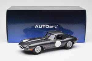 Jaguar E-Type Series 1 Coupe Lightweight Dunkelgrau AUTOart 1:18 73647 Druckguss — Bild 8 von 8